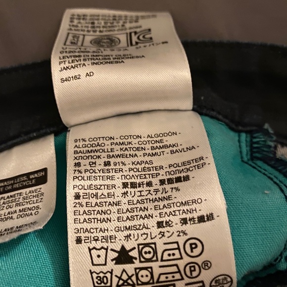 Levi's Men's 511 Jeans in Black, 28x32 - Picture 5 of 5